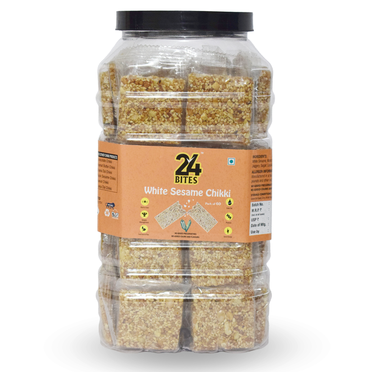 White Sesame Chikki Image